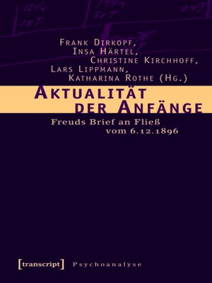 cover image of Aktualität der Anfänge